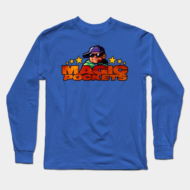 Magic Pockets Amiga Game Long Sleeve T-Shirt by Meta Cortex